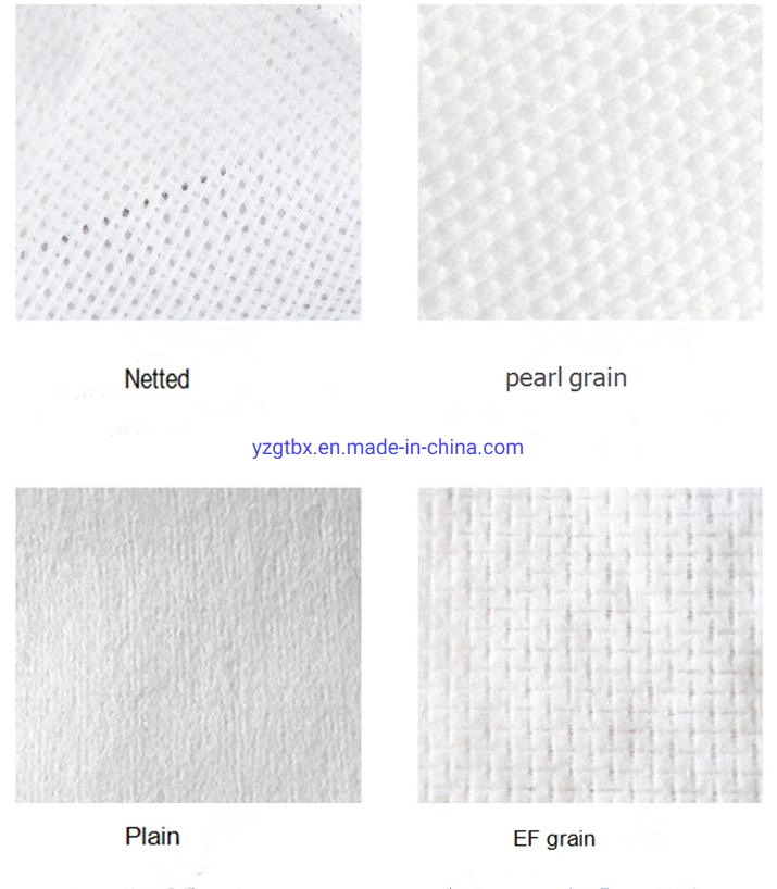 Spunlace Non Woven Fabric Non Woven Raw Material for Wet Dry Tissue