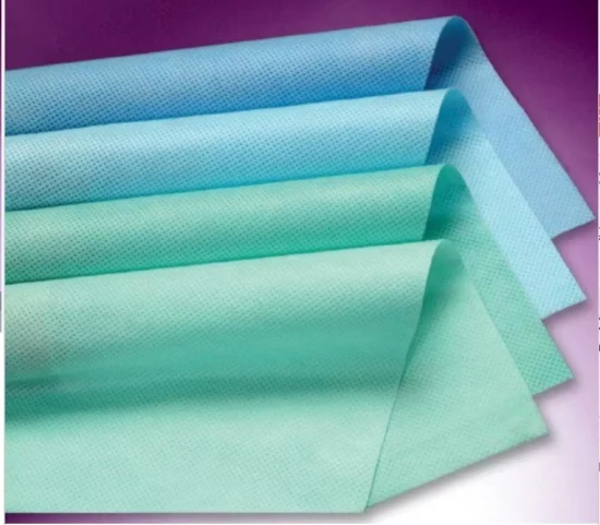 中国工場はウェットクリーニング原料用の平行層スパンレース不織布を供給しています
